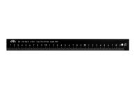 Měřítko Light ploché nemagnetické BLACK COAT, začátek v nule, 500mm | KINEX