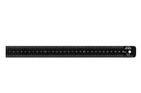 Měřítko ocelové tenké BLACK COAT 300mm, tř. př. 1, EC | KINEX