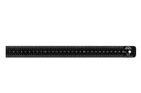 Měřítko ocelové tenké BLACK COAT 500mm, tř. př. 1, EC | KINEX