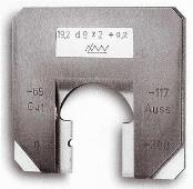 1220 | 50 až 63 mm - Třmenový kalibr jednostranný, ocelový plech | LMW