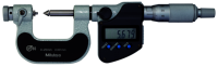 326-251-30 - Digitální třmenový mikrometr 0-25 mm na měření závitů, IP65