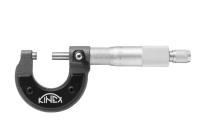 Mikrometr třmenový 0-25 mm/0,01mm, ČSN 25 1420, DIN 863 | KINEX