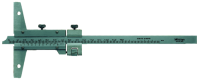 527-101 - Posuvný hloubkoměr 150/0,02 mm se stavítkem Mitutoyo
