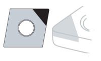 DIA vyměnitelná břitová destička CNGA120408-LRG ND100 | Nikko Tools