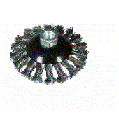 Kuželový kartáč SKBZ 100x13x22/M14x2,0 PROLINE drát D=0,50 mm | RHODIUS