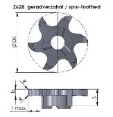 Minimill břitová destička | Z628.0300.02/AL41F | Paul Dümmel