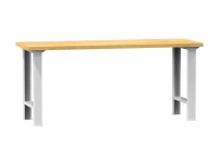 Pracovní stůl KOMBI, masiv 2000mm | AB5720 | Polak CZ